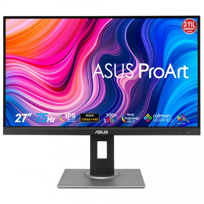 ASUS ProArt Display PA278QV ? Moniteur Professionnel de 27?? avec Dalle IPS, résolution WQHD (2560x1440), 100% sRGB, 100% Rec.709, ?E < 2,