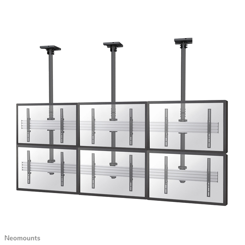 Neomounts NMPRO-C32, Videowall Ceiling  Mount 6 Screens , 32-55", Max 