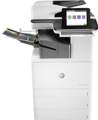 HP LaserJet Enterprise Flow MFP M776zs - Imprimante multifonctions - couleur - laser - 297 x 864 mm (original) - A3/Ledger (support) - jusqu'à 46 ppm (copie) - jusqu'à 46 ppm (impression) - 1750 feuilles - 33.6 Kbits/s - USB 2.0, Gigabit LAN, Wi-Fi(n), hô 