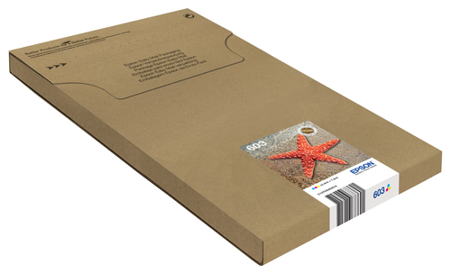 Epson 603 Multipack Easy Mail Packaging - Pack de 3 - jaune, cyan, magenta - original - blister - cartouche d'encre - pour Expression Home XP-2105, 3105, 3150, 4105, 4150, WorkForce WF-2810, 2820, 2840, 2850, 2870 