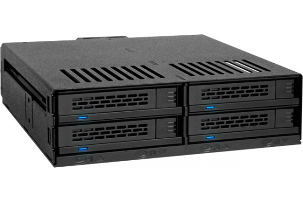 ICY DOCK Backplane MB324SP-B 4 disques SATA/SAS 2"5 