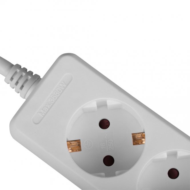 Lindy Multiprise 3 prises Schuko 