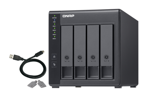 4bay 3.5" SATA HDD USBC Raid Expansion 