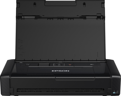 Epson WorkForce WF-110W - Imprimante - couleur - jet d'encre - A4 - 5 760 x 1 440 ppp - jusqu'à 7 ppm (mono)/jusqu'à 4 ppm (couleur) - capacité : 20 feuilles - USB 2.0, Wi-Fi(n) 