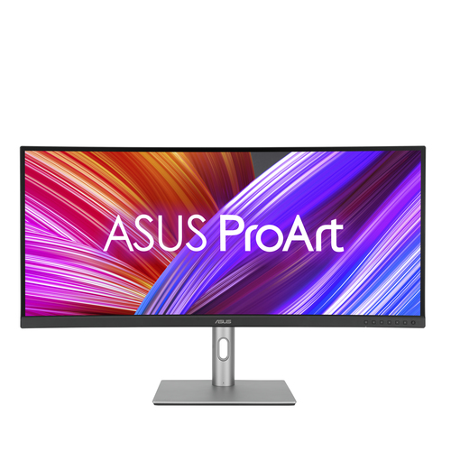 ASUS ProArt PA34VCNV - Écran LED - incurvé - 34.1" - 3440 x 1440 UWQHD @ 60 Hz - IPS - 300 cd/m² - 1000:1 - HDR10 - 5 ms - 2xHDMI, 2xDisplayPort, USB-C - haut-parleurs - noir 