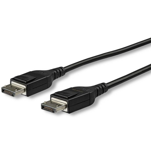 StarTech Câble Optique Actif DisplayPort 1.4 - 8K 60Hz - HDPC 2.2 - HBR3 - Avec Connecteurs à Verrouillage- M/M - 15m (DP14MM15MAO) - Câble DisplayPort - DisplayPort (M) verrouillé pour DisplayPort (M) verrouillé - DisplayPort 1.4 - 15 m - support 8K, Ac