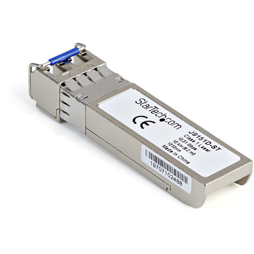 Le J9151D-ST est un module de transceiver SFP+ fibre optique compatible HP J9151D qui a été conçu, programmé et testé pour fonctionner avec des commutateurs et des routeurs de marque HP®. Il vous assure une connectivité de 10 GbE par câble en fibre optiqu 