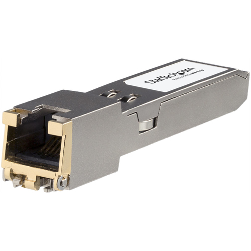 Le JL563A-ST est un module de transceiver SFP+ cuivre compatible HP JL563A qui a été conçu, programmé et testé pour fonctionner avec des commutateurs et des routeurs de marque HP®. Il vous assure une connectivité de 10 GbE par câble en cuivre, sur les rés 