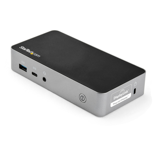 Cette station d"accueil PC USB-C est idéale pour une utilisation dans les grandes entreprises afin de répondre aux exigences de productivité et de compatibilité avec tous les ordinateurs portables USB-C et Thunderbolt3. La station d"accueil PC USB-C pre - 
