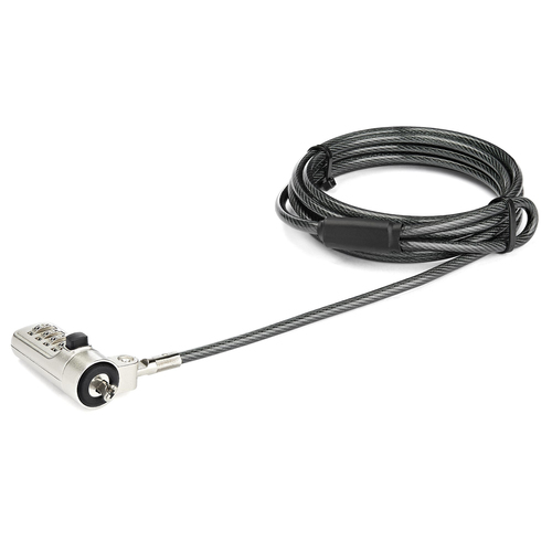 STARTECH Laptop Cable Lock - For Wedge Lock Slot - disponible 24 / 48h