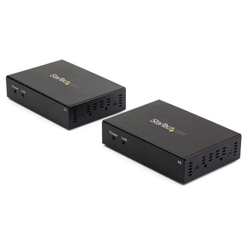 StarTech.com Prolongateur HDMI sur CAT6 - 4K 60 Hz - 100 m - HDMI Balun - Vidéo 4k sur CAT6 - Rallonge vidéo/audio/infrarouge - HDMI - plus de CAT 6 - jusqu'à 140 m 