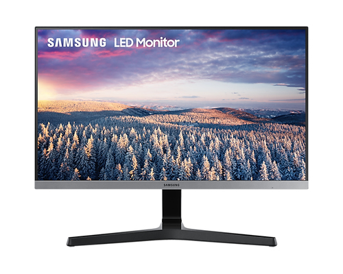 Samsung S22R350FHU - SR35 Series - écran LED - 22" (21.5" visualisable) - 1920 x 1080 Full HD (1080p) @ 75 Hz - IPS - 250 cd/m² - 1000:1 - 5 ms - HDMI, VGA - gris foncé/bleu 