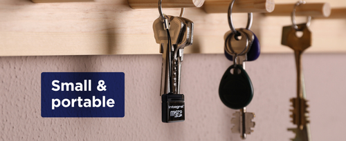 Integral - Lecteur de carte (microSD, microSDHC) - USB 2.0 