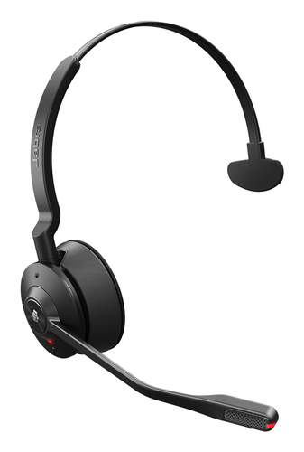 Jabra Engage 55 SE Mono - Micro-casque - sur-oreille - DECT - sans fil - USB-A via adaptateur DECT - Certifié pour Microsoft Teams 