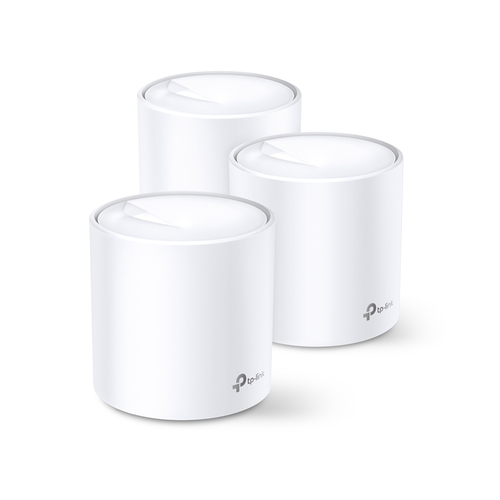 TP-Link Deco X20 - Système Wi-Fi - (3 routeurs) 1GbE - Wi-Fi 6 - Bi-bande 