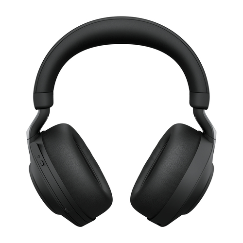 Jabra Evolve2 85 MS Stereo - Micro-casque - circum-aural - Bluetooth - sans fil, filaire - Suppresseur de bruit actif - jack 3,5mm - isolation acoustique - noir - Certifié pour Microsoft Teams 
