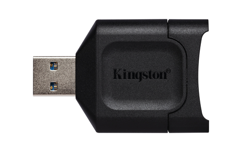 Kingston MobileLite Plus - Lecteur de carte (SD, SDHC, SDHC UHS-I, SDHC UHS-II, SDXC, SDXC UHS-I, SDXC UHS-II) - USB 3.2 Gen 1 