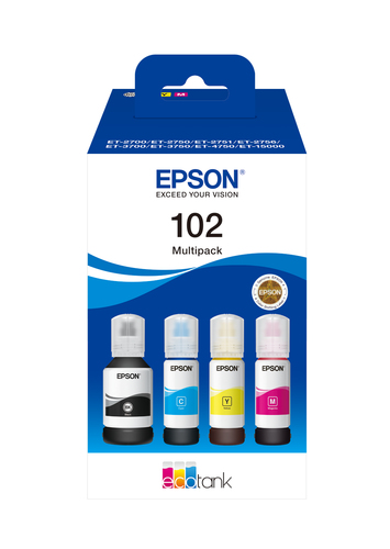 102 EcoTank 4-colour Multipack - disponible 15 jours