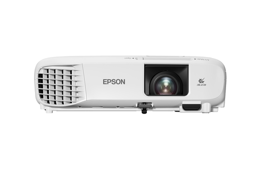 Epson EB-W49 - Projecteur 3LCD - portable - 3800 lumens (blanc) - 3800 lumens (couleur) - WXGA (1280 x 800) - 16:10 - LAN - blanc