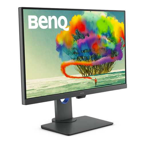 BenQ DesignVue PD2705Q - PD Series - écran LED - 27" - 2560 x 1440 QHD - IPS - 300 cd/m² - 1000:1 - HDR10 - 5 ms - HDMI, DisplayPort, USB-C - haut-parleurs - gris foncé - disponible 15 jours 