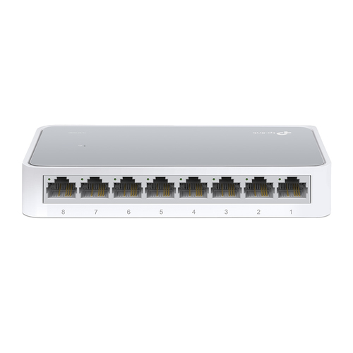 TP-LINK Switch TL-SF1008D 8x 10/100MBit Unmanaged Zweite Wahl, Verpackung leicht beschädigt