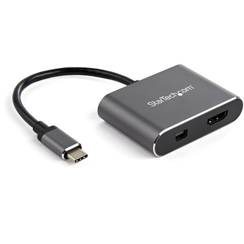STARTECH USB C Multiport Video Adapter HDMI/MDP - disponible 24 / 48h