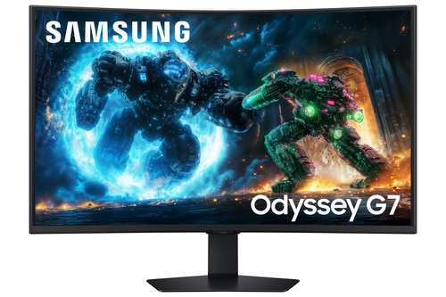 Samsung Odyssey G7 S37FG756EU - G75F Series - écran LED - jeux - incurvé - 37" - 3840 x 2160 4K UHD (2160p) @ 165 Hz - VA - 350 cd/m² - 3000:1 - DisplayHDR 600 - 1 ms - 2xHDMI, DisplayPort - noir