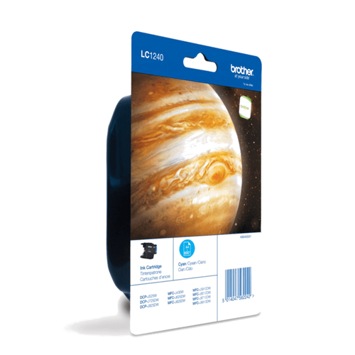 Brother LC1240C - Cyan - original - cartouche d'encre - pour Brother DCP-J525W, DCP-J725DW, DCP-J925DW 