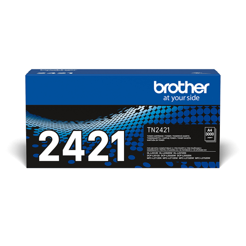 Brother TN2421 - Haute capacité - original - cartouche de toner - pour Brother DCP-L2512, L2532, L2552, HL-L2352, L2372, MFC-L2712, L2732, L2752 - disponible 15 jours 