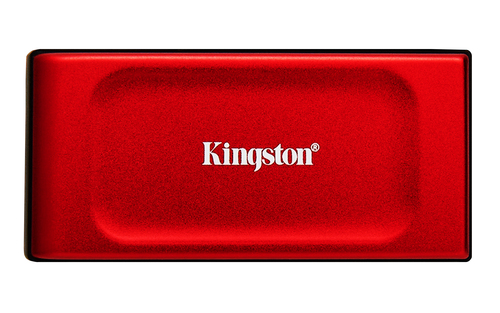 Kingston XS1000 - SSD - 1 To - externe (portable) - USB 3.2 Gen 2 (USB-C connecteur) - rouge 