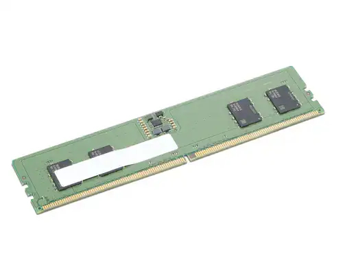 Lenovo - DDR5 - module - 8 Go - DIMM 288 broches - 4800 MT/s - mémoire sans tampon - vert - pour ThinkStation P2 30FR, P3 30GS