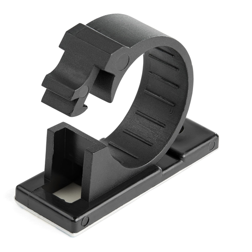 100 Self Adhesive Cable Management Clips 
