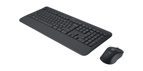 Logitech Signature MK650 Combo for Business - Ensemble clavier et souris - sans fil - Bluetooth LE - QWERTY - Tchèque/Slovaque - graphite