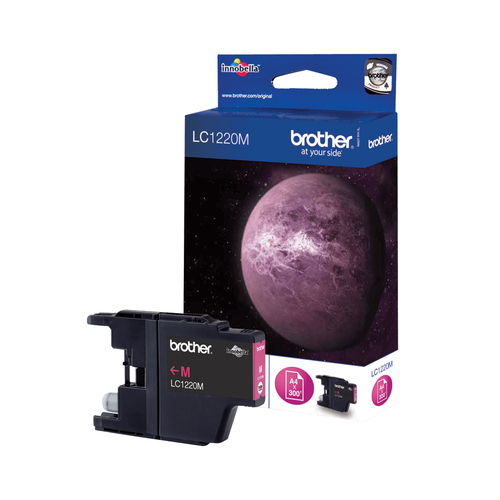 Brother LC1220M - Magenta - original - cartouche d'encre - pour Brother DCP-J525W, DCP-J725DW, DCP-J925DW, MyMio MFC-J825N 