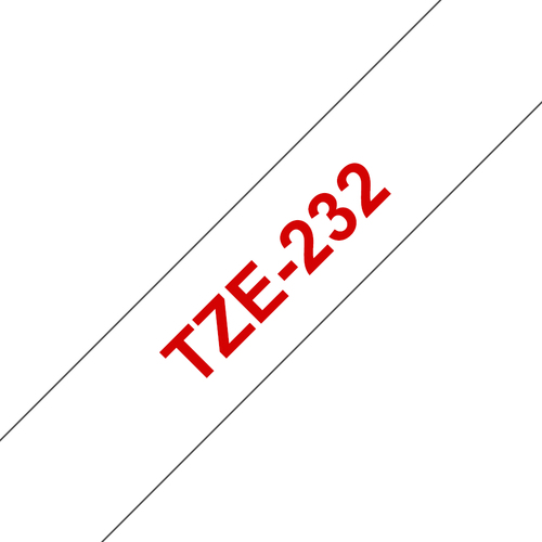 Brother TZe-232 - ruban laminé - 1 cassette(s) - Rouleau (1,2 cm x 8 m) 