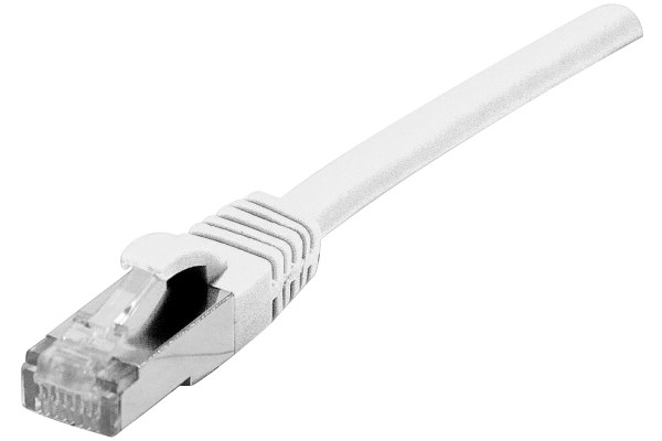 DEXLAN Cordon RJ45 sur câble CAT 7 S/FTP LSOH SNG blanc - 10 m 