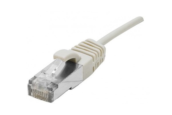 DEXLAN Cordon RJ45 CAT 6A S/FTP LSOH Ultra Fin gris - 10 m 