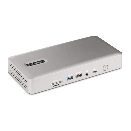 StarTech.com Dock Thunderbolt 4 pour Écrans Multiples, 2x HDMI/2x DP, USB - Station d'accueil - Thunderbolt 4 - 2 x HDMI, 2 x DP - 1GbE - 180 Watt 