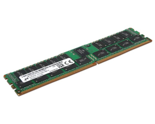Lenovo - DDR4 - module - 64 Go - DIMM 288 broches - 3200 MT/s / PC4-25600 - 1.2 V - mémoire enregistré - ECC - vert - pour ThinkStation P620 30E0, 30E1 