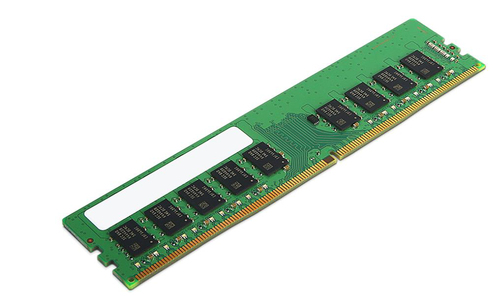 Lenovo - DDR4 - module - 16 Go - DIMM 288 broches - 2933 MT/s / PC4-23466 - 1.2 V - mémoire sans tampon - ECC - vert - pour ThinkStation P340 30DH (ECC), 30DJ (ECC), 30DK (ECC), 30DL (ECC), 30DM (ECC), 30DN (ECC) 