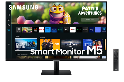 Samsung S32CM502EU - M50C Series - écran LED - Intelligent - 32" - 1920 x 1080 Full HD (1080p) @ 60 Hz - VA - 250 cd/m² - 3000:1 - HDR10 - 4 ms - 2xHDMI - haut-parleurs - noir 