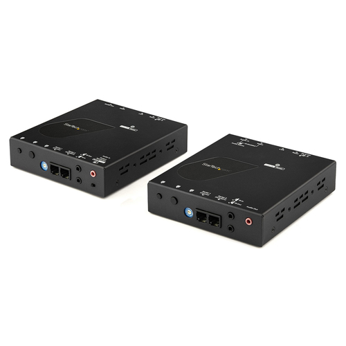 StarTech.com Kit extenteur HDMI sur IP avec prise en charge de mur d'images - 1080p - Adaptateur HDMI sur câble Ethernet - Cat5 ou Cat6 - Rallonge vidéo/audio/infrarouge/série - HDMI - jusqu'à 100 m - Conformité TAA - pour P/N: ST12MHDLAN2R 