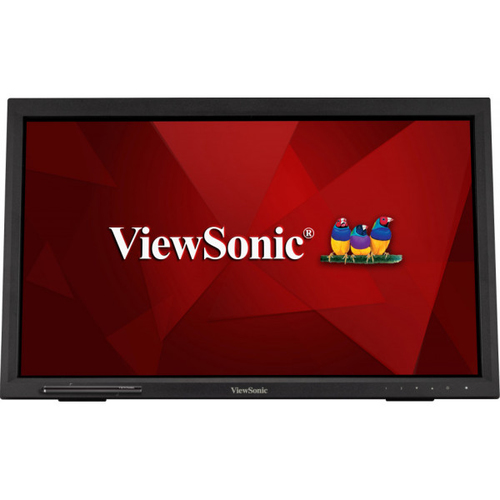 ViewSonic TD2223 - Écran LED - 22" (21.5" visualisable) - écran tactile - 1920 x 1080 Full HD (1080p) @ 75 Hz - TN - 250 cd/m² - 1000:1 - 5 ms - HDMI, DVI-D, VGA - haut-parleurs 