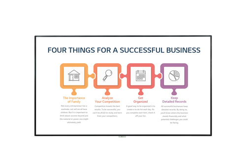 LG Signage Display UM3 Series 98" IPS 