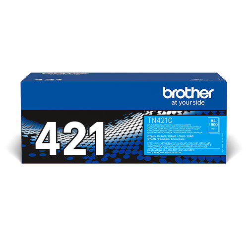 Brother TN421C - Cyan - original - cartouche de toner - pour Brother DCP-L8410CDW, DCP-L8410CDWT, HL-L8360CDWMT, MFC-L8690CDW 