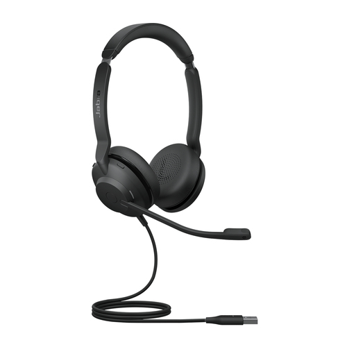 Jabra Evolve2 30 SE UC Stereo - Micro-casque - sur-oreille - filaire - USB-A - isolation acoustique - Optimisé pour la CU 