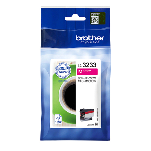Brother LC3233M - À rendement élevé - magenta - original - cartouche d'encre - pour Brother DCP-J1100DW, MFC-J1300DW 