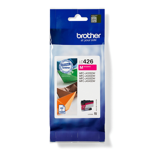 Brother LC426M - À rendement élevé - magenta - original - cartouche d'encre - pour Brother MFC-J4335, MFC-J4340, MFC-J4540