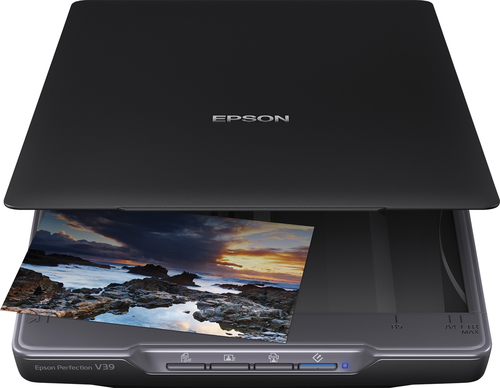 Epson Perfection V39II - Scanner à plat - Capteur d'images de contact (CIS) - A4/Letter - 4800 dpi x 4800 dpi - USB 2.0 