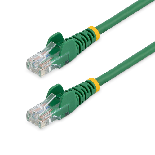 5m Green Snagless Cat5e Patch Cable 